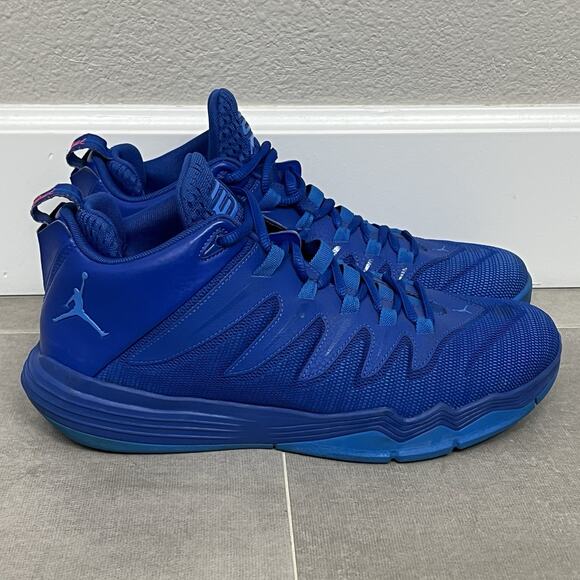 AIR JORDAN Cp3.Ix Mens 10 Game Royal Blue Infared Sneaker Shoes 810868-405